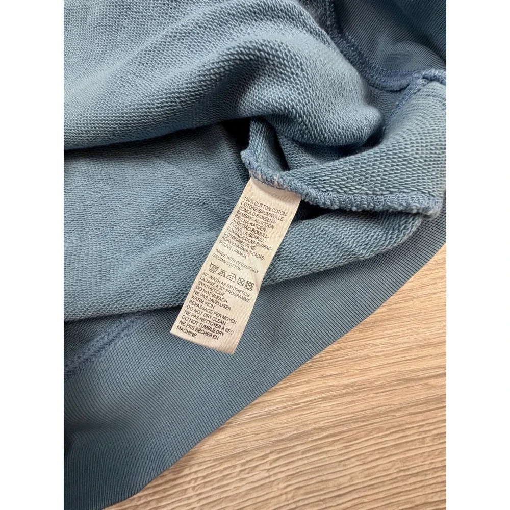 PS Paul Smith Mens Zebra Logo Organic Cotton Sweatshirt Blue Size L